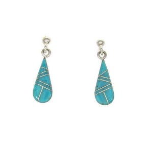 About Turquoise Drop Earrings